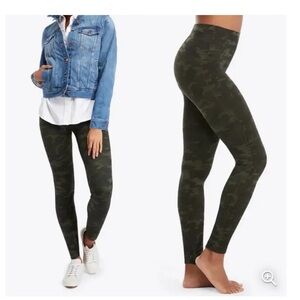 Spanx look at me now seamless camo leggings